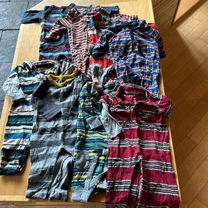 Tea Collection Rompers (lot of 8!) - 3-6M